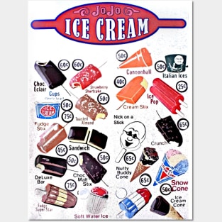 Jojo's Ice Cream Posters and Art